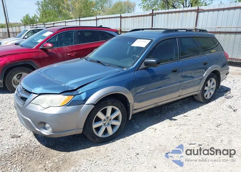 2009 Subaru Outback 2.5I from USA, damaged, VIN 4S4BP61C197324011